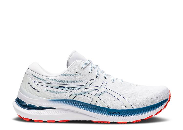 【 ASICS GEL KAYANO 29 \u0027WHITE DEEP OCEAN\u0027 / WHITE DEEP OCEAN 】 ディープ 白いこと 白いこと スニーカー メンズ アシックス