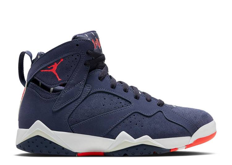 【 AIR JORDAN JORDAN 7 RETRO QUAI 54 / NEUTRAL INDIGO BRIGHT CRIMSON 】 ナイキ 藍色 インディゴ クリムゾン エアジョーダン スニーカー メンズ
