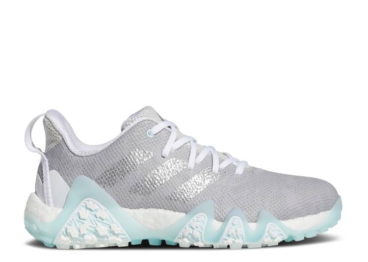 【 ADIDAS WMNS CODECHAOS 22 \u0027GREY ALMOST BLUE\u0027 / GREY ONE SILVER METALLIC ALMOST 】 アディダス 薄墨色 薄墨色 しろがね色 しろがね色 スニーカー レディース