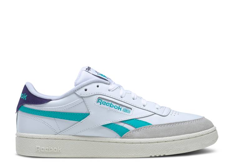 【 REEBOK CLUB C REVENGE 'WHITE CLASSIC TEAL' / FOOTWEAR WHITE CLASSIC TEAL BOLD 】 リーボック クラブ クラシック 白色 ホワイト スニーカー メンズ|スニケス