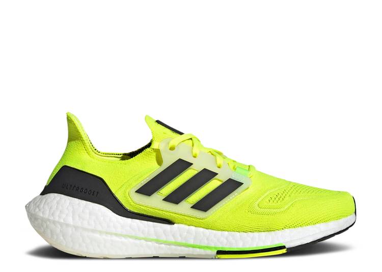 【 ADIDAS ULTRABOOST 22 'SOLAR YELLOW BLACK' / SOLAR YELLOW CORE BLACK CLOUD 】 アディダス 黄色 イエロー コア 黒色 ブラック スニーカー メンズ