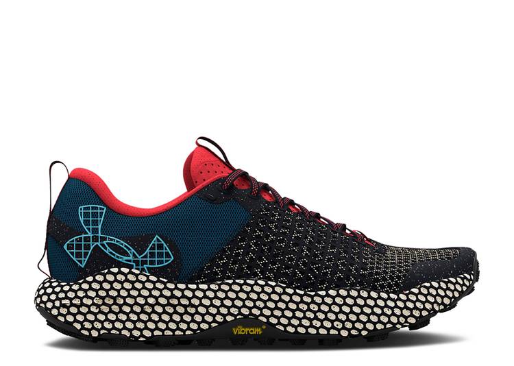 【 UNDER ARMOUR HOVR RIDGE 'BLACK STONE' / BLACK STONE 】 黒色 ブラック アンダーアーマー スニーカー メンズ