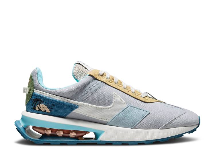 【 NIKE AIR MAX PRE-DAY SE 'SUN CLUB - WOLF GREY RIFT BLUE' / WOLF GREY RIFT BLUE WHEAT GRASS 】 マックス クラブ 灰色 グレー リフト 青色 ブルー ウィート エアマックス スニーカー メンズ ナイキ