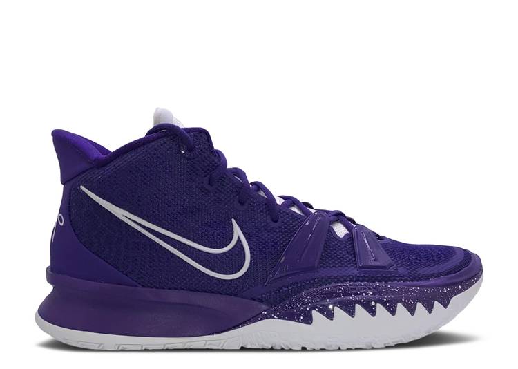 【 NIKE KYRIE 7 TB 'COURT PURPLE' / COURT PURPLE WHITE 】 カイリー コート 紫 パープル 白色 ホワイト スニーカー メンズ ナイキ