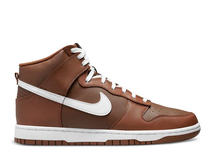 【 NIKE DUNK HIGH \u0027CHOCOLATE\u0027 / PECAN CACAO WOW PECAN WHITE 】 ダンク 御機嫌 白いこと 白いこと ダンクハイ スニーカー メンズ ナイキ