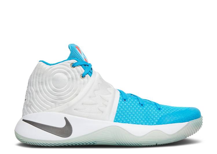 【 NIKE KYRIE 2 EP \u0027CHRISTMAS\u0027 / WHITE OBSIDIAN BLUE LAGOON 】 カイリー 白いこと 白いこと 青味 青色 スニーカー メンズ ナイキ メンズ靴-靴