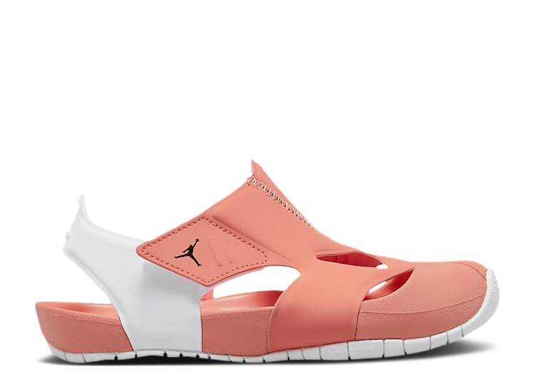 【 AIR JORDAN JORDAN FLARE PS LIGHT MADDER ROOT / LIGHT MADDER ROOT WHITE BLACK 】 ナイキ 白色 ホワイト 黒色 ブラック エアジョーダン ジュニア キッズ ベビー マタニティ スニーカー