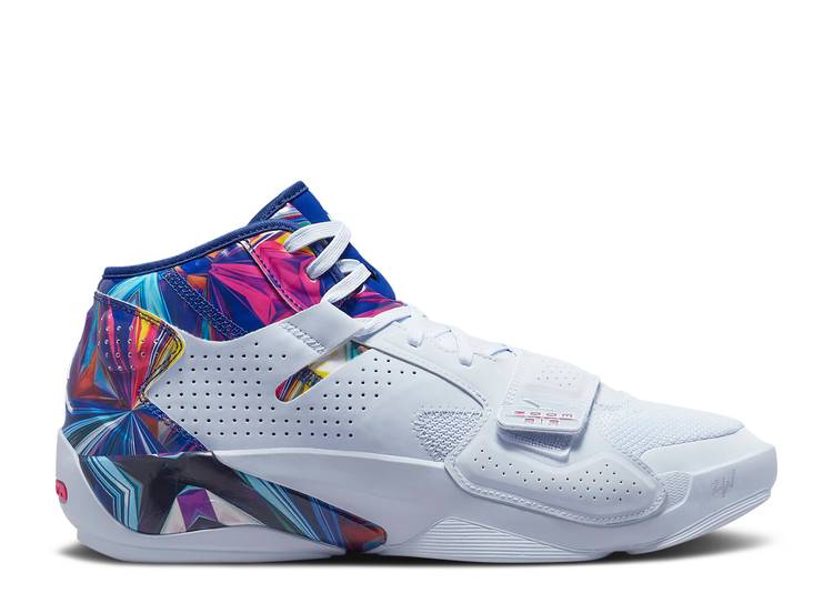 【 AIR JORDAN JORDAN ZION 2 'HOPE DIAMOND' / HALF BLUE DEEP ROYAL BLUE PINK 】 ナイキ ハーフ 青色 ブルー ディープ ピンク エアジョーダン スニーカー メンズ|スニケス