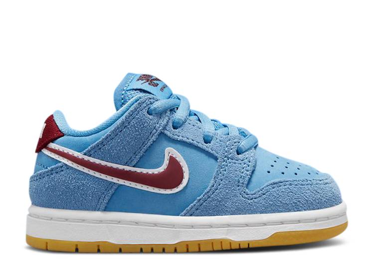 【 NIKE DUNK LOW PREMIUM SB TD \u0027PHILADELPHIA PHILLIES\u0027 / VALOUR BLUE TEAM MAROON WHITE 】 ダンク 割り増し金 エスビー 青碧 青碧 野球クラブ マルーン 白いこと 白いこと ダンクロー \u0027兄弟愛の都市 フィリーズ\u0027 ベ