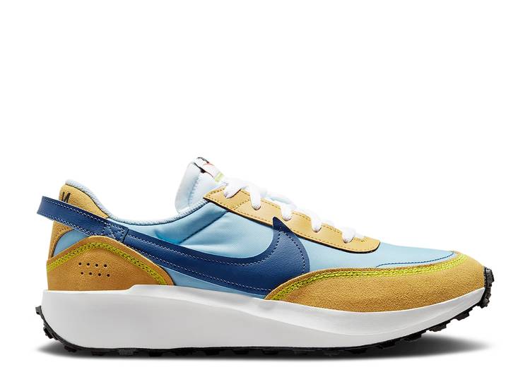 【 NIKE WAFFLE ONE 'BLUE SANDED GOLD' / BOARDER BLUE SANDED GOLD ATOMIC 】 ワッフル 青色 ブルー ゴールド スニーカー メンズ ナイキ