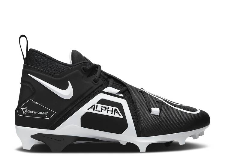 【 NIKE ALPHA MENACE PRO 3 'BLACK WHITE' / BLACK BLACK BLACK WHITE 】 アルファ プロ 黒色 ブラック 白色 ホワイト スニーカー メンズ ナイキ