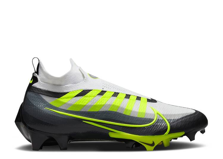 【 NIKE VAPOR EDGE ELITE 360 FLYKNIT 'BLACK WHITE VOLT' / BLACK WHITE DARK SMOKE GREY VOLT 】 エリート フライニット 白色 ホワイト 黒色 ブラック 灰色 グレー スニーカー メンズ ナイキ|スニケス