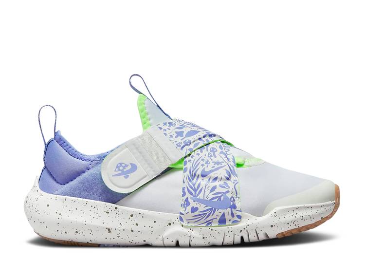 【 NIKE FLEX ADVANCE SE PS MUSHROOM / SAIL SUMMIT WHITE GHOST GREEN 】 白色 ホワイト 緑 グリーン ジュニア キッズ ベビー マタニティ スニーカー ナイキ
