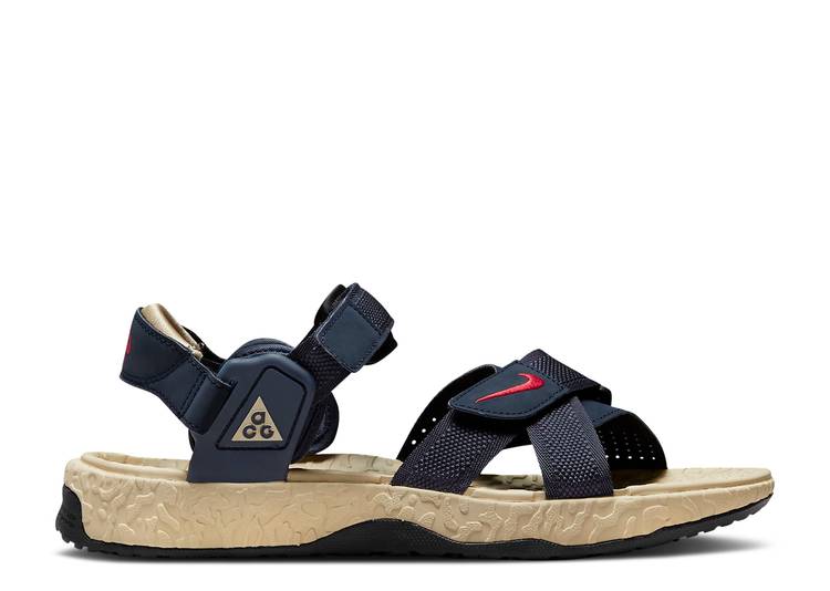 【 NIKE ACG AIR DESCHUTZ+ \u0027MIDNIGHT NAVY\u0027 / MIDNIGHT NAVY THUNDER BLUE 】 紺色 米国海軍 サンダー 青味 青み スニーカー メンズ ナイキ