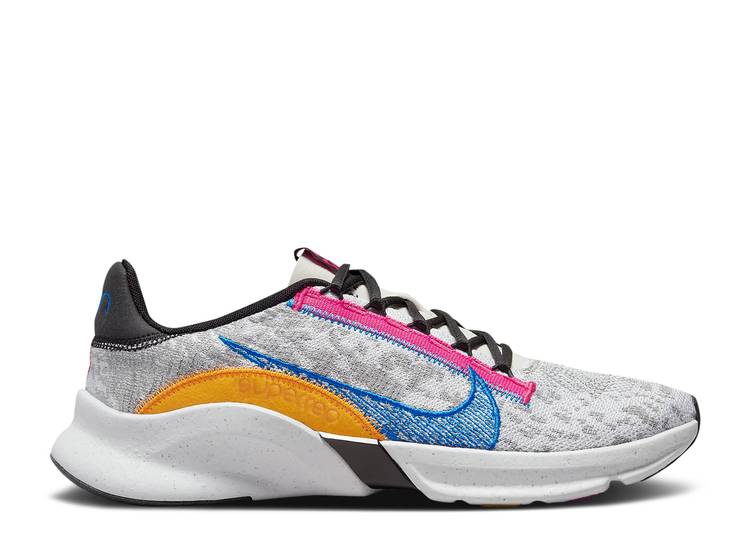 【 NIKE SUPERREP GO 3 FLYKNIT NEXT NATURE 'LIGHT SMOKE GREY PHOTO BLUE' / LIGHT SMOKE GREY WHITE 】 フライニット 灰色 グレー 白色 ホワイト スニーカー メンズ ナイキ