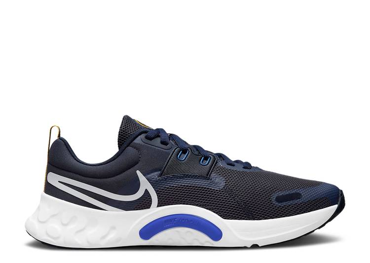 【 NIKE RENEW RETALIATION TR 3 \u0027THUNDER BLUE\u0027 / THUNDER BLUE MIDNIGHT NAVY RACER 】 サンダー 青み 青色 紺色 米国海軍 スニーカー メンズ ナイキ