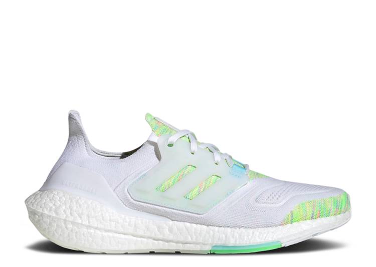 【 ADIDAS ULTRABOOST 22 'WHITE BLISS BLUE' / CLOUD WHITE CLOUD WHITE BLISS 】 アディダス 白色 ホワイト スニーカー メンズ