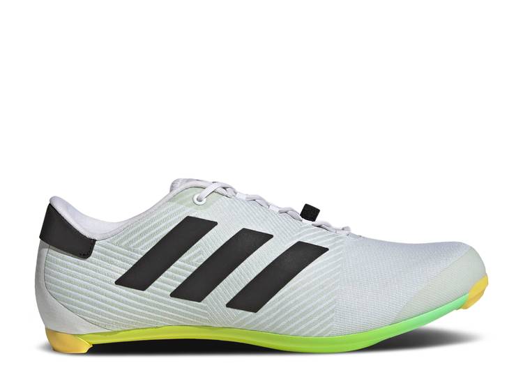 【 ADIDAS THE ROAD \u0027WHITE BEAM GREEN\u0027 / CLOUD WHITE CORE BLACK BEAM 】 アディダス 白いこと 白いこと 中核グループ 黒いこと 黒いこと スニーカー メンズ メンズ靴-靴