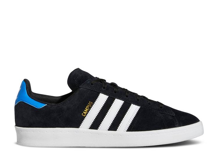 【 ADIDAS CAMPUS ADV \u0027BLACK WHITE\u0027 / CORE BLACK CLOUD WHITE CORE 】 アディダス 構内 中核グループ 黒いこと 黒いこと 白いこと 白いこと スニーカー メンズ