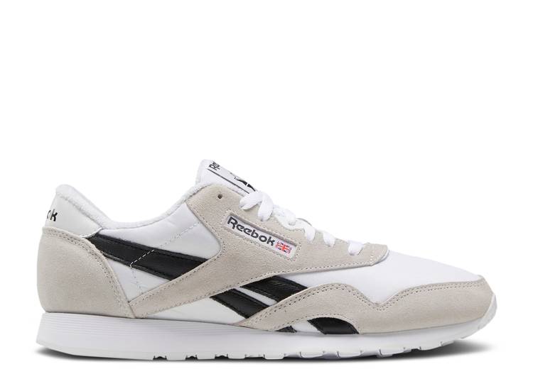 【 REEBOK CLASSIC NYLON 'WHITE BLACK' / FOOTWEAR WHITE FOOTWEAR WHITE 】 リーボック クラシック ナイロン 白色 ホワイト スニーカー メンズ|スニケス