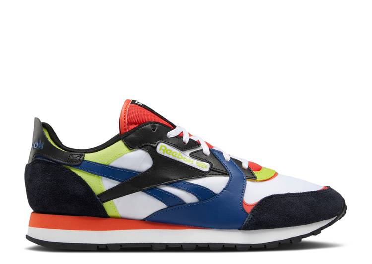 【 REEBOK CLASSIC LEATHER 'WHITE BLACK DYNAMIC RED' / FOOTWEAR WHITE CORE BLACK 】 リーボック クラシック レザー 黒色 ブラック ダイナミック 白色 ホワイト コア スニーカー メンズ|スニケス