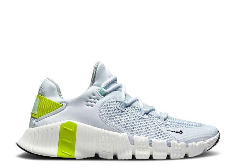 【 NIKE WMNS FREE METCON 4 \u0027GREY ATOMIC GREEN\u0027 / FOOTBALL GREY ATOMIC GREEN MINT 】 無償性 薄墨色 薄墨色 緑 緑であること スニーカー レディース ナイキ レディース靴-スニーカー