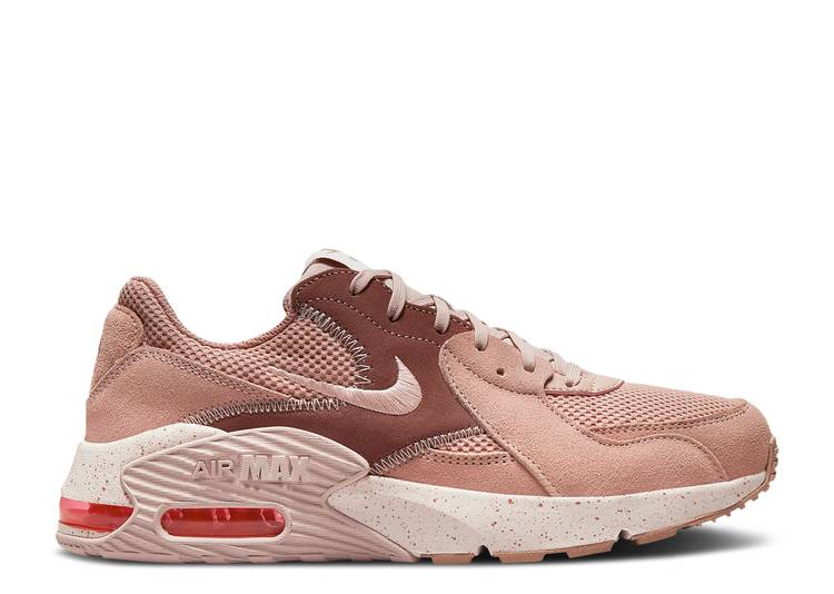 【 NIKE WMNS AIR MAX EXCEE \u0027ROSE WHISPER\u0027 / ROSE WHISPER FOSSIL ROSE LIGHT 】 マックス さくら色 エア湖マックス スニーカー レディース ナイキ