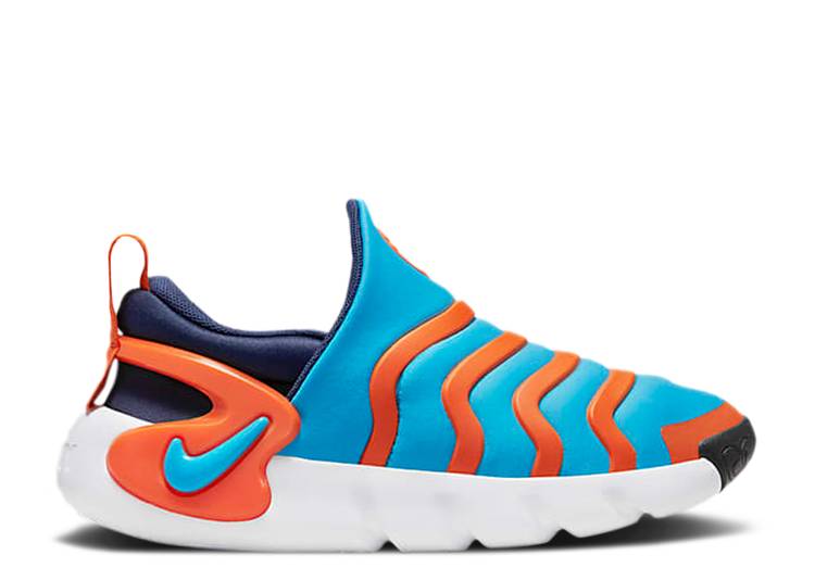 【 NIKE DYNAMO GO PS LASER BLUE SAFETY ORANGE / LASER BLUE MIDNIGHT NAVY WHITE 】 ダイナモ 青色 ブルー レーザー 紺色 ネイビー 白色 ホワイト ジュニア キッズ ベビー マタニティ スニーカー ナイキ
