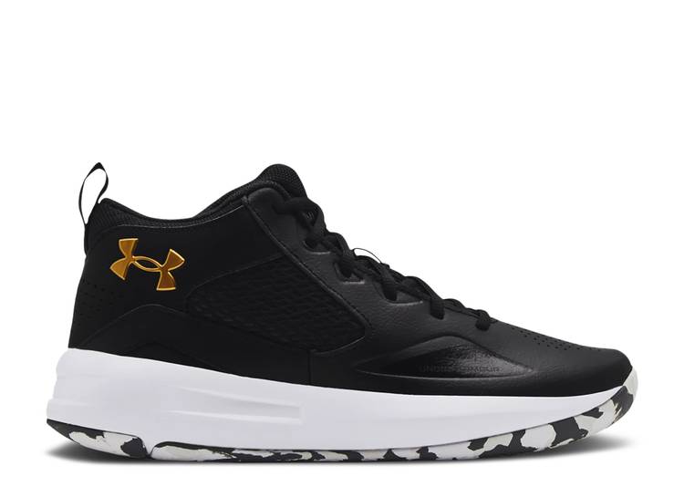 【 UNDER ARMOUR LOCKDOWN 5 \u0027BLACK WHITE\u0027 / BLACK WHITE 】 黒いこと 黒いこと 白いこと 白いこと アンダーアーマー スニーカー メンズ