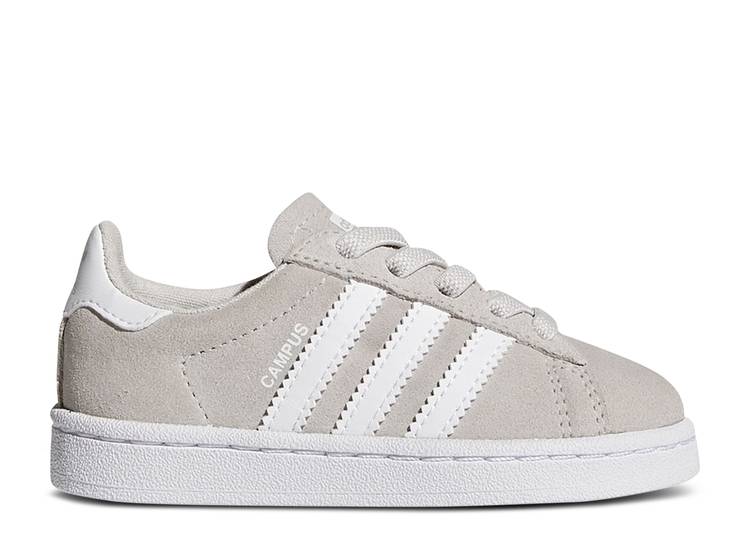 アディダス ADIDAS アディダス キャンパス 灰色 グレー 白色 ホワイト 'GREY' ベビー ベビーファッション | quickstartrepair.com