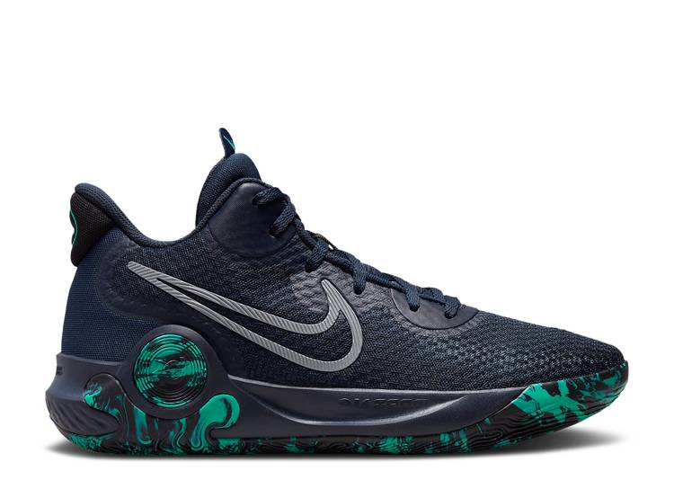 【 NIKE KD TREY 5 IX OBSIDIAN CLEAR EMERALD / OBSIDIAN BLACK CLEAR EMERALD 】 黒色 ブラック スニーカー メンズ ナイキ