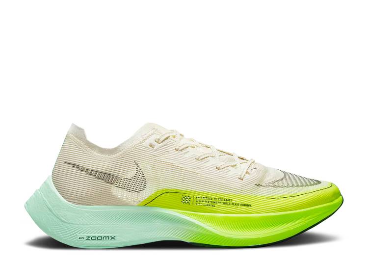 【 NIKE ZOOMX VAPORFLY NEXT% 2 \u0027COCONUT MILK GHOST GREEN\u0027 / COCONUT MILK GHOST GREEN MINT 】 緑 緑であること スニーカー メンズ ナイキ