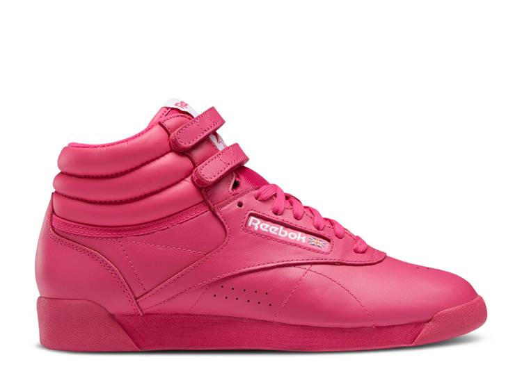 【 REEBOK WMNS FREESTYLE HI 'PURSUIT PINK' / PURSUIT PINK PURSUIT PINK 】 リーボック フリースタイル ピンク スニーカー レディース