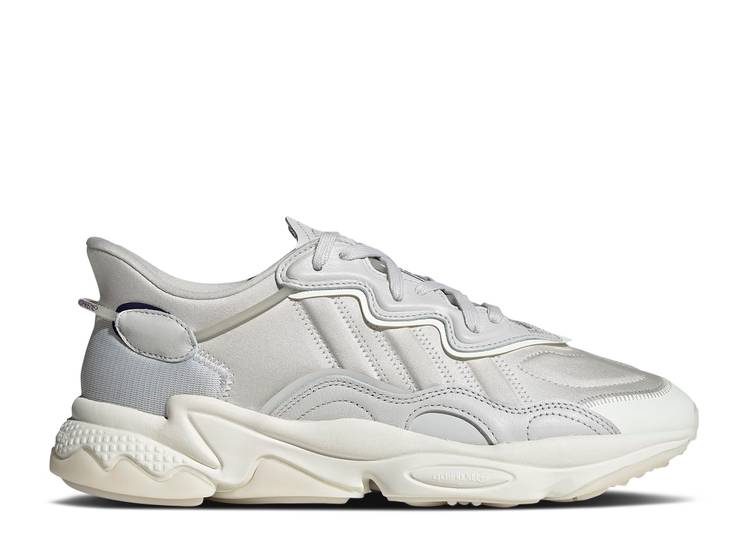 【 ADIDAS OZWEEGO \u0027GREY COLLEGIATE PURPLE\u0027 / GREY ONE OFF WHITE COLLEGIATE 】 アディダス 薄墨色 薄墨色 白いこと 白いこと スニーカー メンズ