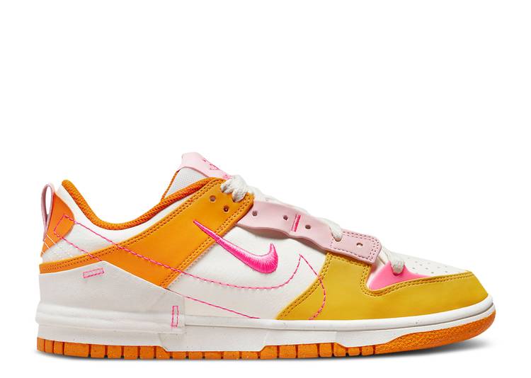 【 NIKE WMNS DUNK DISRUPT 2 'SUNRISE' / SAIL SOLAR FLARE MEDIUM SOFT 】 ダンク スニーカー レディース ナイキ|スニケス
