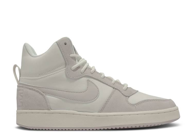 【 NIKE WMNS COURT BOROUGH MID PREMIUM 'SAIL LIGHT OREWOOD BROWN' / SAIL LIGHT OREWOOD BROWN SILT 】 コート ミッド プレミアム 茶色 ブラウン コートバーロウ スニーカー レディース ナイキ