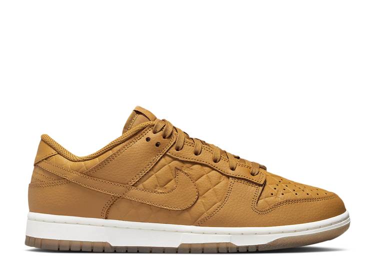 【 NIKE WMNS DUNK LOW \u0027QUILTED WHEAT\u0027 / WHEAT WHEAT SAIL BLACK 】 ダンク ウィート 黒いこと 黒いこと ダンクロー スニーカー レディース ナイキ