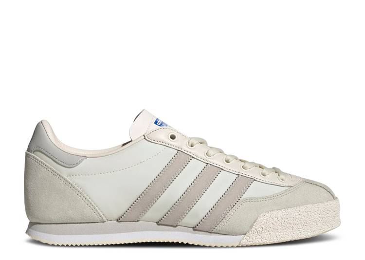 【 ADIDAS LIAM GALLAGHER X LG2 SPZL \u0027CREAM WHITE\u0027 / CREAM WHITE GREY ONE CHALK WHITE 】 アディダス 皮膚軟化剤 白いこと 白いこと 薄墨色 薄墨色 スニーカー メンズ