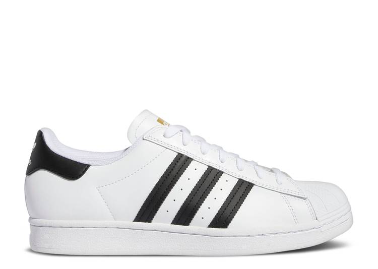 【 ADIDAS SUPERSTAR ADV 'WHITE BLACK' / CLOUD WHITE CORE BLACK CLOUD 】 アディダス スーパースター 白色 ホワイト コア 黒色 ブラック スニーカー メンズ