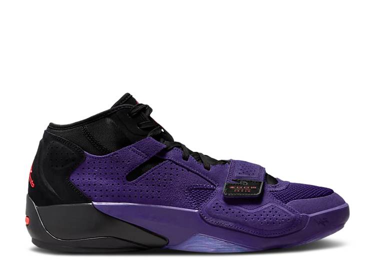【 AIR JORDAN JORDAN ZION 2 PF 'OUT OF THIS WORLD' / COURT PURPLE BRIGHT CRIMSON 】 ナイキ コート 紫 パープル クリムゾン エアジョーダン スニーカー メンズ