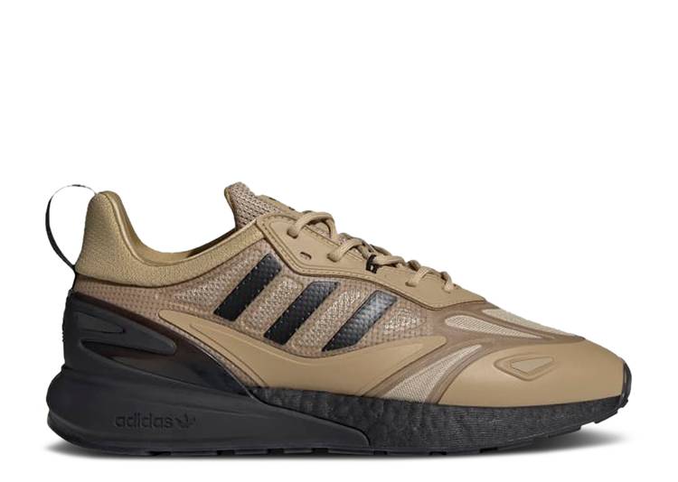 【 ADIDAS ZX 2K BOOST 2.0 'BEIGE TONE' / BEIGE TONE CORE BLACK ORANGE 】 アディダス ブースト ベージュ コア 黒色 ブラック 橙 オレンジ スニーカー メンズ|スニケス