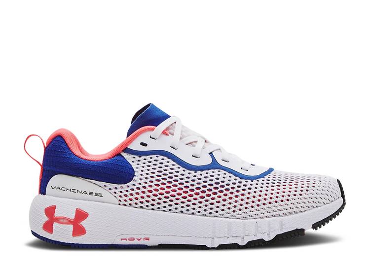 【 UNDER ARMOUR WMNS HOVR MACHINA 2 SE 'WHITE ROYAL' / WHITE ROYAL 】 白色 ホワイト アンダーアーマー スニーカー レディース