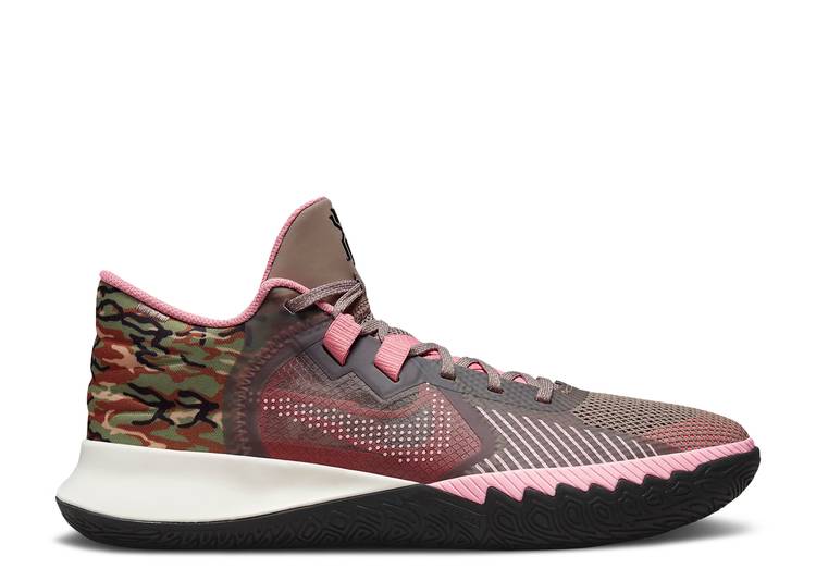 【 NIKE KYRIE FLYTRAP 5 \u0027MOON FOSSIL PINK GAZE CAMO\u0027 / MOON FOSSIL SAIL PINK GAZE 】 カイリー 飛翔さあ美 サクラ色 スニーカー メンズ ナイキ