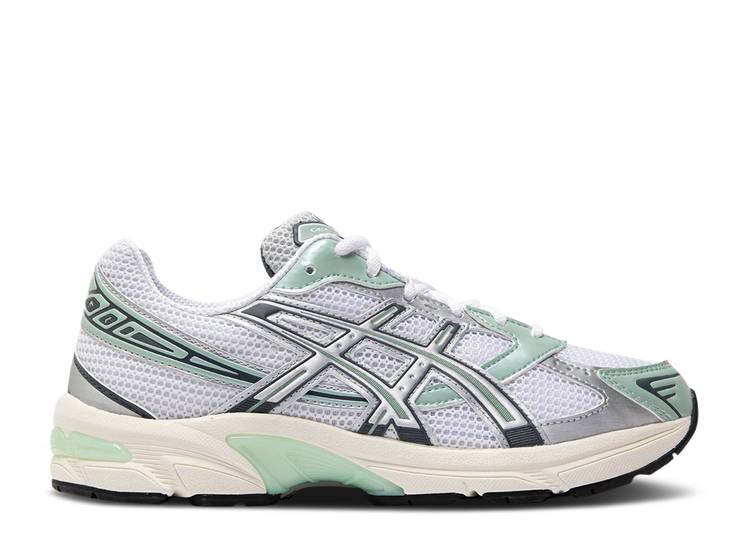【 ASICS NAKED X GEL 1130 \u0027SILVER MINT\u0027 / WHITE PURE SILVER 】 白いこと 白いこと 純然たる しろがね色 しろがね色 スニーカー メンズ アシックス
