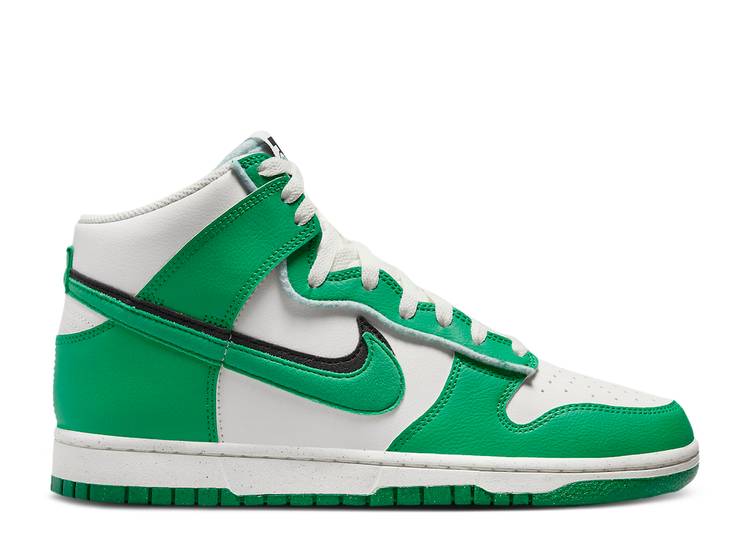 【 NIKE DUNK HIGH SE 'STADIUM GREEN' / PHANTOM STADIUM GREEN SAIL BLACK 】 ダンク ハイ スタジアム 緑 グリーン 黒色 ブラック ダンクハイ スニーカー メンズ ナイキ