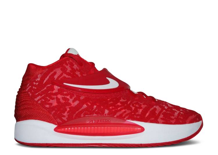 【 NIKE KD 14 結核症 \u0027UNIVERSITY RED\u0027 / UNIVERSITY RED WHITE 】 赤 赤いこと 白いこと 白いこと スニーカー メンズ ナイキ