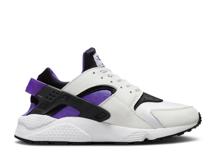 【 NIKE AIR HUARACHE \u0027HYPER GRAPE\u0027 2022 / WHITE HYPER GRAPE BLACK 】 ハラチ 白いこと 白いこと 黒いこと 黒いこと スニーカー メンズ ナイキ