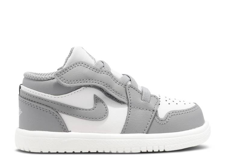 【 AIR JORDAN JORDAN 1 LOW ALT TD VINTAGE GREY / STEALTH WHITE SAIL 】 ナイキ ステルス 白色 ホワイト エアジョーダン ベビー