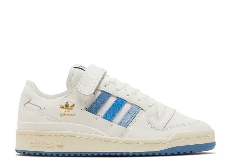 【 ADIDAS FORUM 84 LOW \u0027WHITE ALTERED BLUE\u0027 / CLOUD WHITE ALTERED BLUE PULSE 】 アディダス 討論会 白いこと 白いこと 青み 青色 スニーカー メンズ