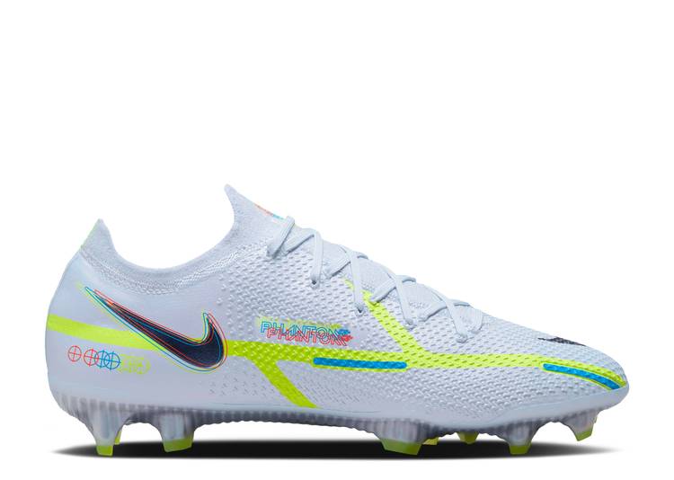 【 NIKE PHANTOM GT2 ELITE FG \u0027GREY VOLT\u0027 / FOOTBALL GREY LIGHT MARINE VOLT 】 エリート 薄墨色 薄墨色 スニーカー メンズ ナイキ